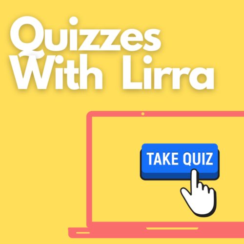 Quizzes With Lirra header visual