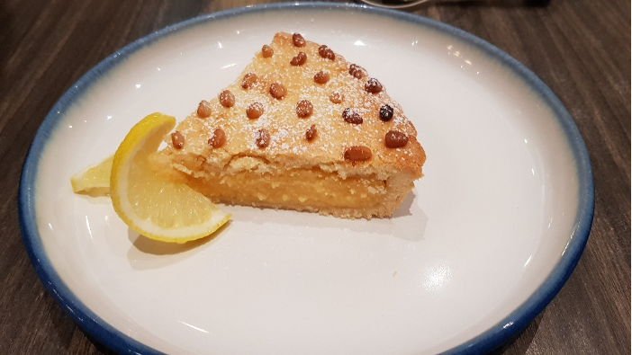 The tasty Traditional Italian Lemon served only on Fridays and weekends