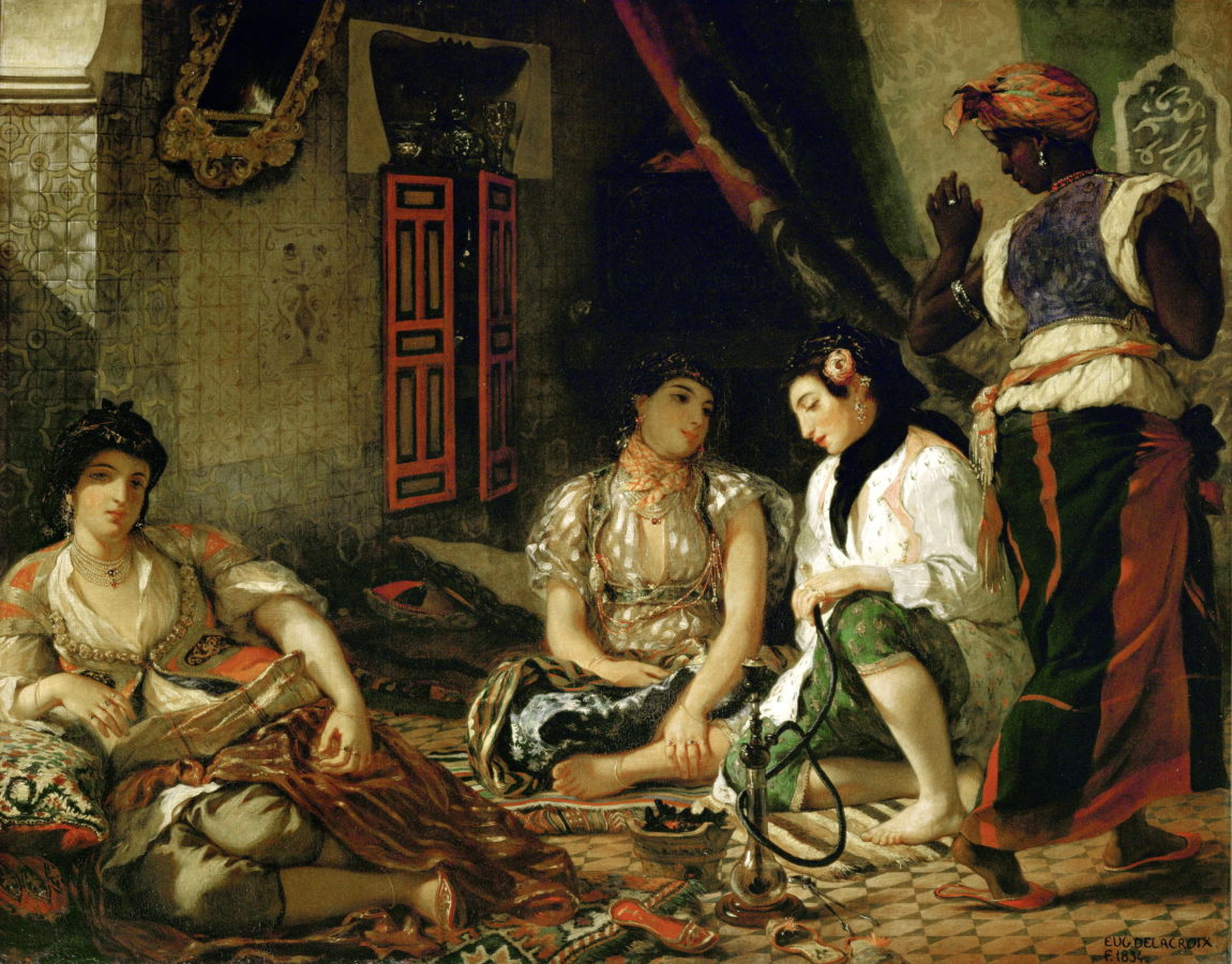 Eugène Delacroix, The Women of Algiers, 1834,
