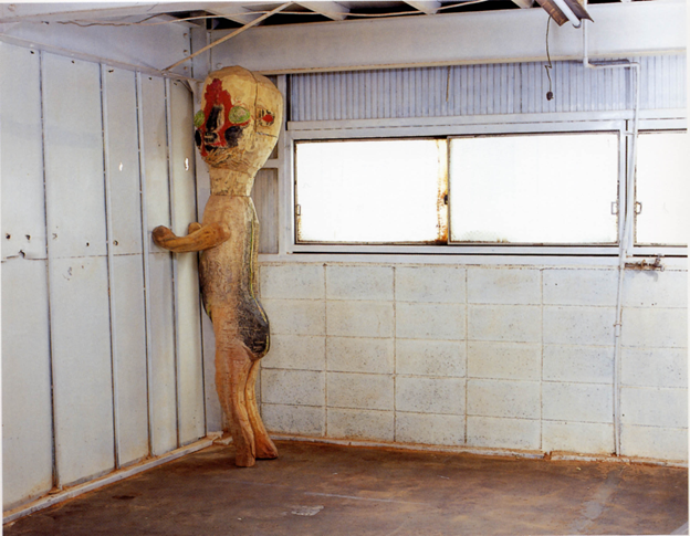 SCP 173, which is actually an art piece by Izumi Kato named “Untitled 2004”